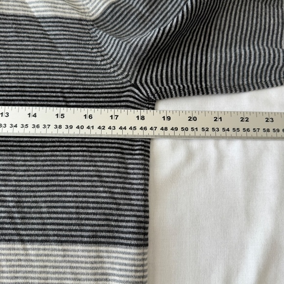 Armani Exchange Men's 100% Merino Wool Striped Hooded Full Zip Up Sweater Gray S - Picture 11 of 15